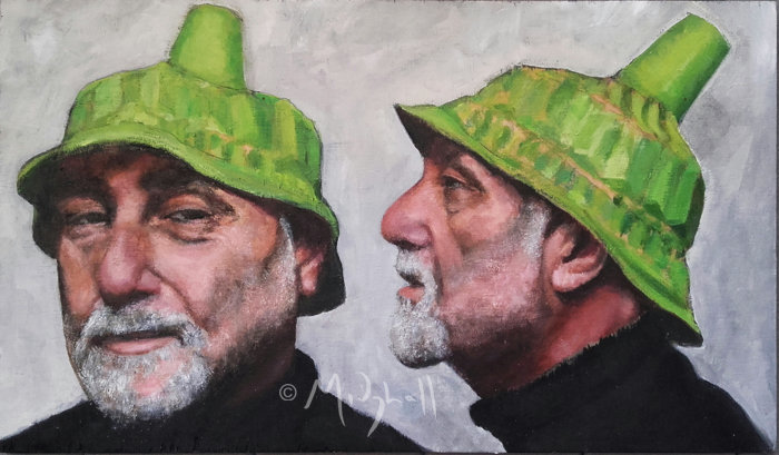 Self Portrait With A Silly Clone (Hat)